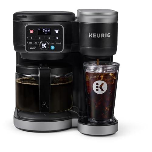 Keurig K-Duo Hot & Iced Single Serve & Carafe Coffee Maker, MultiStream Technology, 72oz Reservoir (Gen 2) - Keurig