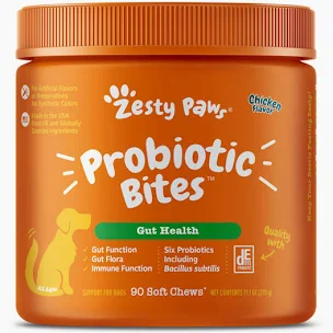Zesty Paws Probiotics for Dogs (Soft Chews) - Zesty Paws