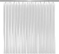 LiBa Premium Waterproof PEVA Shower Curtain with Rustproof Grommets (72x72) - LiBa